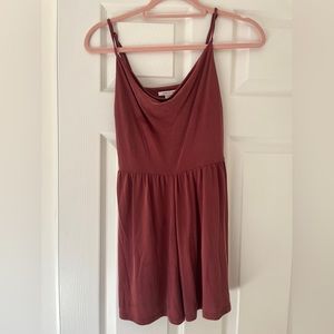 american eagle cowl neck romper